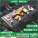 菱动力（LINGDONGLI）蛋卷桌户外折叠露营椅子野餐摆摊烧烤旅行野炊便携式休闲装备全套