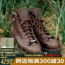 DANNER丹纳 X SNOW PEAK联名户外工装鞋danner light II男女同款马丁靴 棕色-30546-EE-男款 43