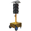 军慧阳能移动信号灯 交通驾校可升降临时交通红绿灯故障灯 F款