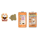 中国集邮 《打工族日记》生肖金属徽章 十二生肖文创生日礼物 《打工族日记》生肖金属徽章—鼠