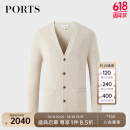 PORTS宝姿男装休闲保暖开衫针织衫毛衣ML9K046TKH001 MUSHROOM 2XL