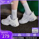 斯凯奇（Skechers）女鞋夏季厚底老爹鞋百搭透气熊猫鞋软底舒适外穿休闲运动鞋11959