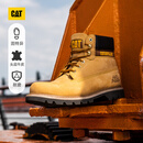 CAT卡特经典大黄靴马丁靴男鞋牛皮面固特异户外工装靴P725756P1EDC25 经典款 42