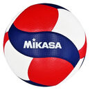 MIKASA FIVB认证专业排球 V200W-USA 聚氨酯皮革 室内比赛训练用球 红色/白色/蓝色 Official