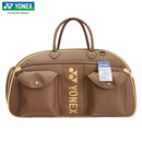 YONEX 尤尼克斯羽毛球包yy国家队男女比赛训练单双肩独立鞋仓大容量 BB5854巧克力 高尔夫波斯顿包