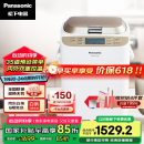 松下（Panasonic）面包机 烤面包机 家用全自动变频自动投放 35个菜单 多功能和面500g SD-WTP1001