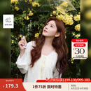 茵曼（INMAN）章若楠同款欧若风镂空薄女装开衫针织衫2025年春秋季新款短款外套 杏色【好评返现】 M
