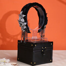 胖东来同款代购高端栀子花森系发箍原创手工新中式国风镶钻花朵流 栀子花银色水钻花朵流苏发箍