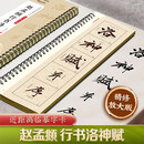 华夏万卷毛笔碑帖近距离临摹字卡（入门放大版）·赵孟頫行书洛神赋 成人初学者兴趣爱好行书软笔临摹字帖  暑假衔接