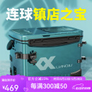 连球钓箱全套2025新款台钓箱钓鱼箱多功能超轻量化免安装渔具装备36升 青山黛右手持杆满配款 36L