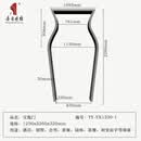 唐语砖雕苏式园林门洞窗洞套线 青砖砖细造型门洞中式庭院月洞门 海棠门 宝瓶门套线(支持定制)