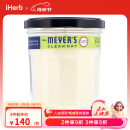 Mrs. Meyers Clean Day梅耶太太 大豆香氛蜡烛 蜡烛无烟香味蜡烛助眠蜡烛大豆蜡 柠檬马鞭草香 205克