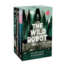 现货 荒野机器人三部曲盒装套装 精装 The Wild Robot Boxed Set 荒岛机器人 英文原版 Peter Brown