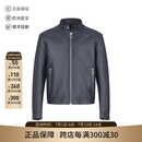 芬迪（FENDI）新品 男士短款皮衣皮夹克外套上衣男装礼物男 FPJ134 AQOP F0N5W 深蓝色LOGO小贴饰 50 /l