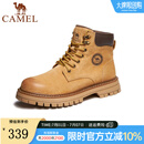 骆驼（CAMEL）大黄靴冬季情侣同款英伦风马丁靴男工装户外登山鞋 GE122W7757T 金黄色（男款） 41