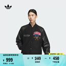 adidas宽松运动保暖棉服外套男装阿迪达斯官方三叶草JD5793 黑色 L