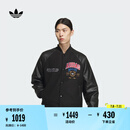 adidas宽松运动保暖棉服外套男装阿迪达斯官方三叶草JD5793 黑色 L