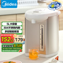 美的（Midea）【国家补贴】电热水瓶热水壶电水壶304不锈钢水壶 5L控温保温恒温开水壶电水壶烧水壶Colour201