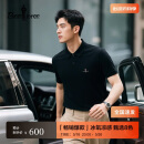 比音勒芬【抗菌亲肤凉感】夏季男上衣短袖polo衫多色翻领T恤百搭刺绣logo