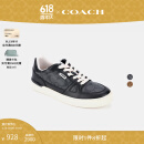 蔻驰（COACH）男士男鞋CITYSOLE运动鞋板鞋平底鞋日常休闲舒适百搭 黑色 42