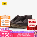 CAT卡特工装靴男士马丁靴防滑厚底户外英伦风牛皮靴子P725410N3EDC17 深褐 42