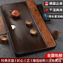 LAPULIAOVFGA品牌胡桃木电木茶盘家用排水整块简约功夫茶具新中式干泡茶台 定制选项（勿拍）
