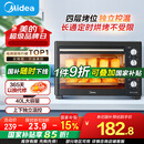 美的（Midea）【国家补贴】40L家用大容量多功能电烤箱  独立控温/机械操控/四层烤位/多功能烘焙MG38CB-AA三代