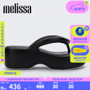 Melissa（梅丽莎）新款Free系列时尚简约可爱女士面包果冻拖鞋33772 黑色 36