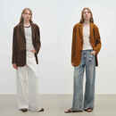 MSBEAST野兽小姐 进口羊皮绒面廓形美拉德真皮皮衣西装外套女丨北欧港湾 绒面咖色 M