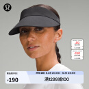 lululemon丨Fast Paced女士前侧加高空顶遮阳帽速干芯吸 LW9FM9S 黑色 O/S