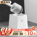 五月花马桶刷子无死角洗厕所 马桶清洁神器圆头长柄带底座洁厕刷