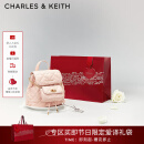 CHARLES&KEITH菱格大容量柔软多用背包书包双肩包包女包生日礼物CK2-60151400 粉红色Pink S