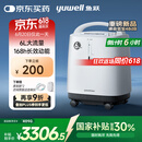 鱼跃医用制氧机吸氧机静音家用老人5L升级6L升8F-6AW中重度缺氧国补