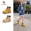 骆驼（CAMEL）【山丘2.0】大黄靴女户外马丁靴 L24W469610 土黄 39