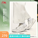 李宁月白3丨板鞋男鞋2025新款透气减震回弹经典休闲运动鞋AGCV077