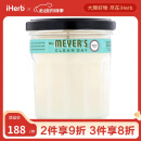 Mrs. Meyers Clean Day梅耶太太 大豆香氛蜡烛 蜡烛无烟香味蜡烛助眠蜡烛大豆蜡 罗勒香 205克