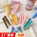 无痕发夹少女侧边刘海夹洗脸化妆打理碎发一字夹头长嘴夹 混色组合【5个】