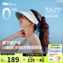 蕉下（beneunder）防晒帽遮阳帽女防晒面罩口罩磁吸面罩帽太阳帽子男面护帽AS721蓝
