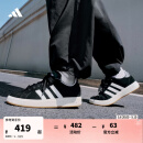 adidas「面包鞋」GRAND COURT BASE 00s休闲低帮板鞋男女阿迪达斯   黑色/白色/树脂黄 (女生推荐买小0.5码)   41