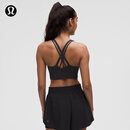 lululemon丨Energy 女士长款运动内衣 *Evolve LW2EDRS 黑色 M
