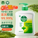 滴露（Dettol）洗手液松木500g瓶 健康抑菌消毒非补充装 儿童家庭用清爽去油