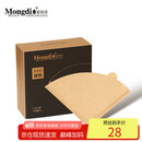 Mongdio咖啡滤纸v60滴漏式手冲咖啡过滤纸01型100片1-2人份