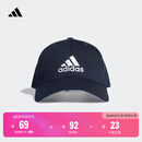 adidas经典舒适运动遮阳棒球帽子男女阿迪达斯官方   传奇墨水蓝/白   OSFM