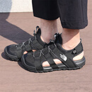 北面（The North Face）TheNorthFace北面凉鞋男女户外休闲轻便舒适抓地防滑溯溪鞋83NL 男鞋83NL-KX7/宇宙黑 7/男39码/女38码