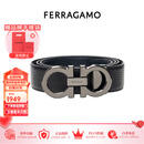 菲拉格慕（Ferragamo）腰带男皮带商务正装 (自由裁剪) 送男友奢侈品潮牌情人节礼物 679710 687611黑蓝双面_荔枝纹