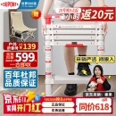 杜邦（DU PONT）【奈固小云梯】梯子家用人字伸缩梯折叠铝合金梯一合即收5步