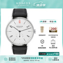 NOMOS【咨询有礼】 格拉苏蒂手表机械表无国界医生红12腕表165.S50 165.S50 手动机械-精钢表背
