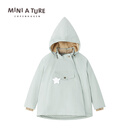 MINI A TURE COPENHAGEN毛领精灵帽夹克外套丹麦童装儿童棉服男女加厚宝宝秋冬女童冲锋衣 9200 浅灰绿（无毛领） 116 cm(120/56)-6y