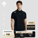 DESCENTE迪桑特TRAINING综训UPF50+防晒男士短袖POLO衫夏季 BK-Tap Shoe XL (180/100A)