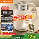 苏泊尔（SUPOR）墩墩大容量电水壶热水壶 2L无缝内胆电热水壶316L不锈钢烧水壶一键保温恒温SW-20J01P